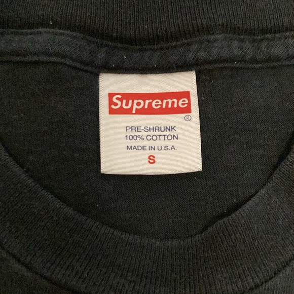 Supreme Peaches Graphic Tee Black Size S - Picture 4 of 8